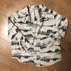 Old Navy Bear Button Down